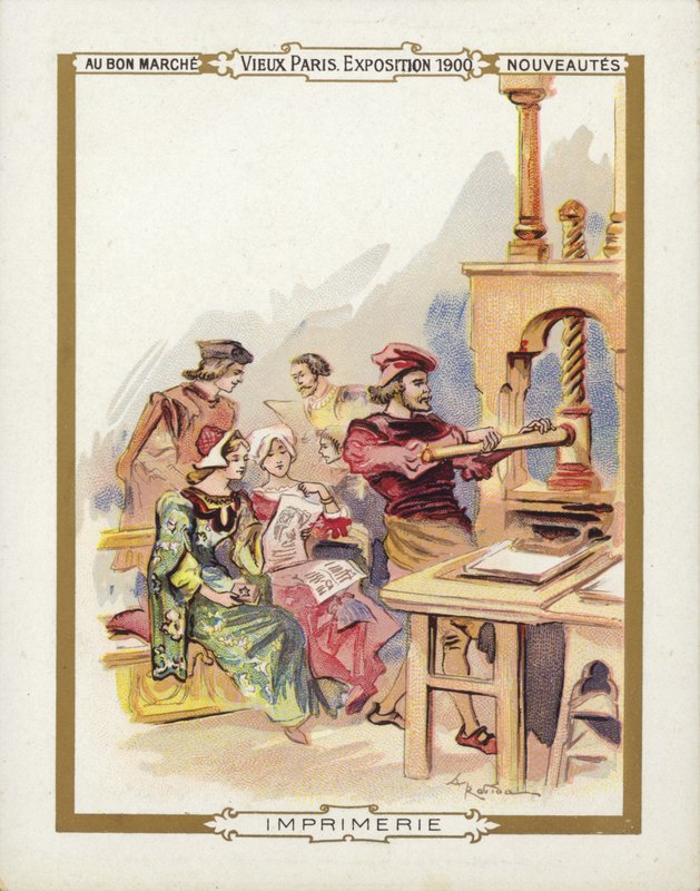 Paris-utstillingen 1900, Trykkeren av French School