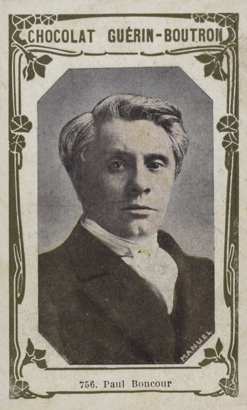Paul Boncour (farget bilde) av French School