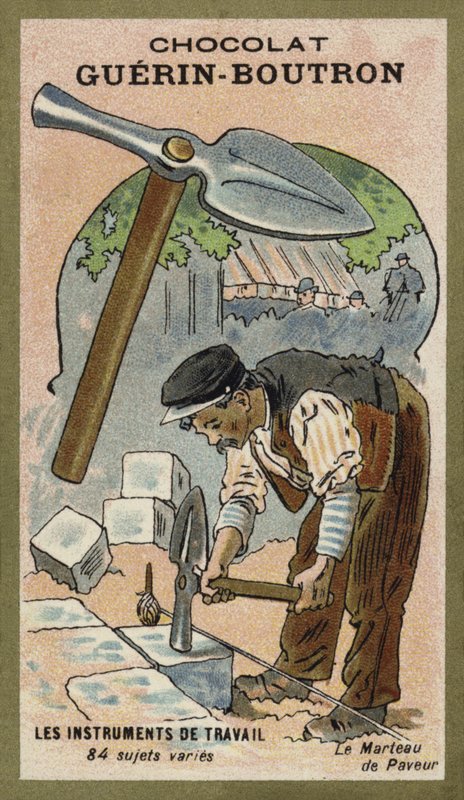 Utleggerhammer av French School