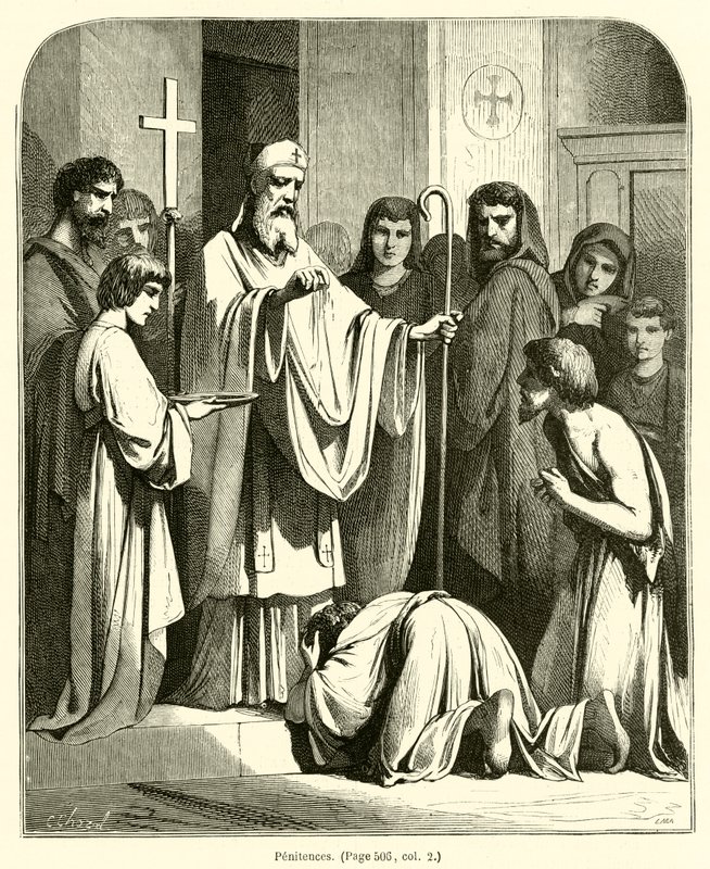 Penitenser (gravering) av French School