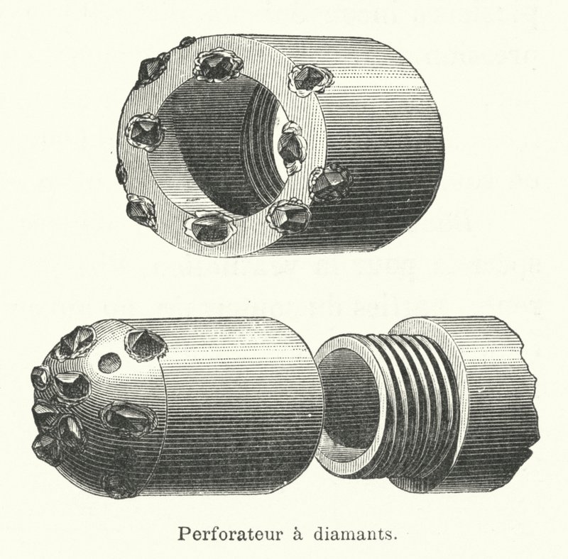 Diamantstanse (gravering) av French School