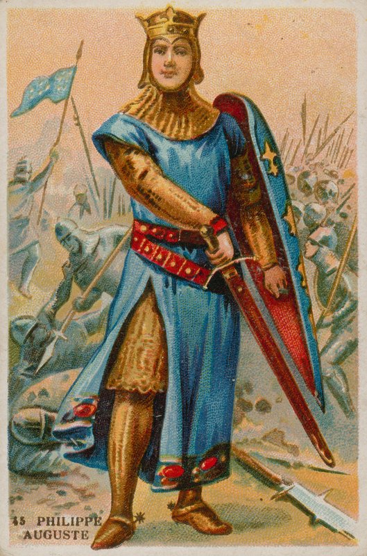 Filip II Augustus av French School