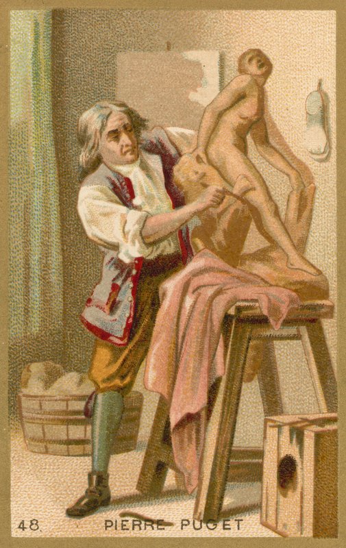 Pierre Paul Puget, fransk kunstner av French School