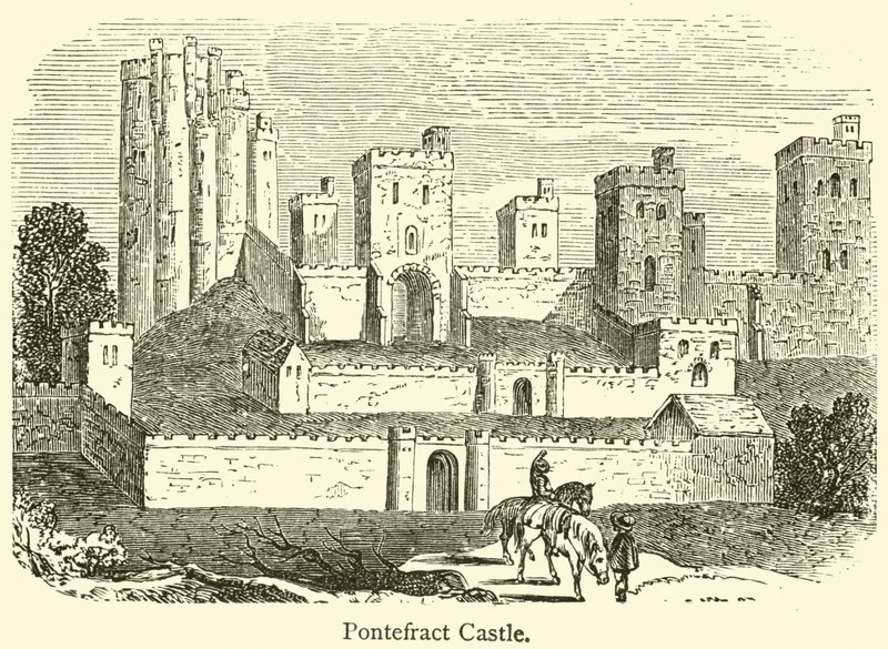Pontefract Castle (gravering) av French School