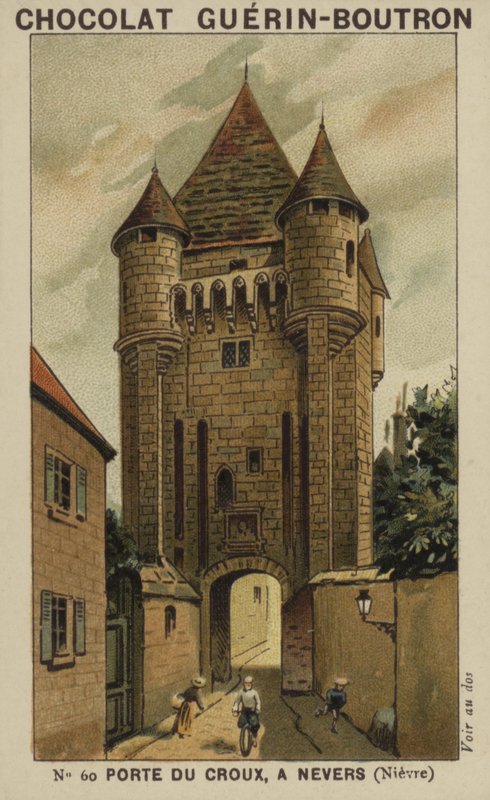 Porte du Croux, i Nevers, Nievre av French School