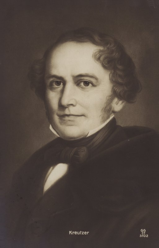 Portrett av Rodolphe Kreutzer av French School