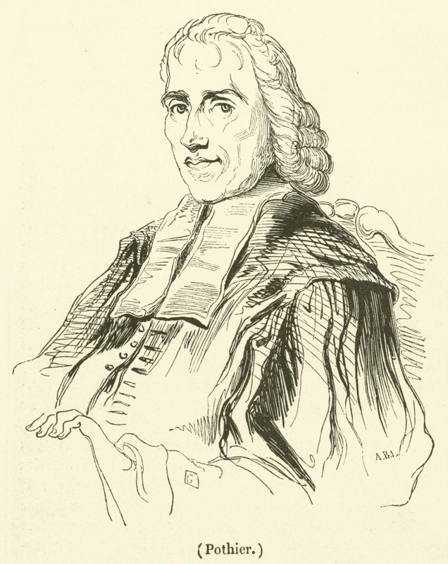 Pothier (gravering) av French School