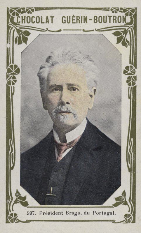 President Braga, du Portugal (farget bilde) av French School