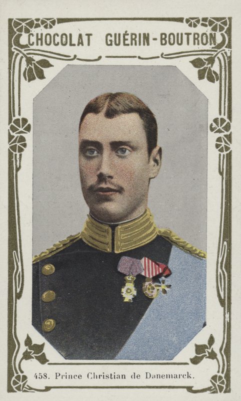 Prins Christian de Danemark (farget bilde) av French School