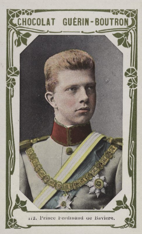 Prins Ferdinand de Baviere (farget bilde) av French School