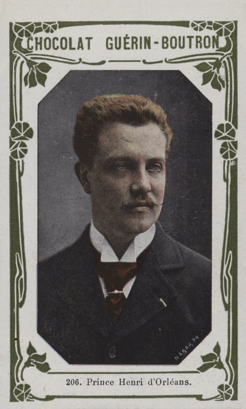 Prins Henri dOrleans (farget bilde) av French School