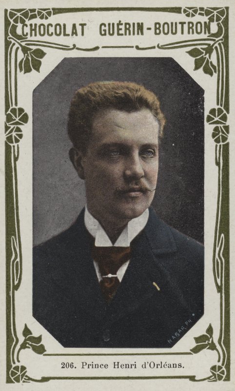 Prins Henri dOrleans (farget bilde) av French School
