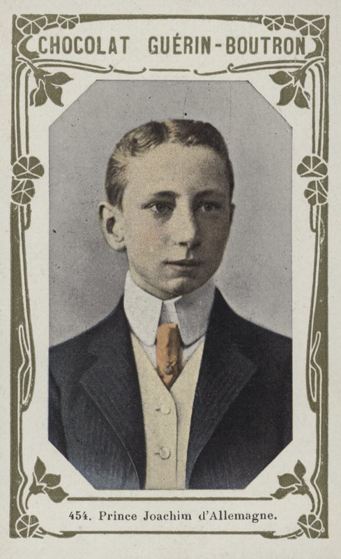 Prins Joachim dAllemagne (farget bilde) av French School