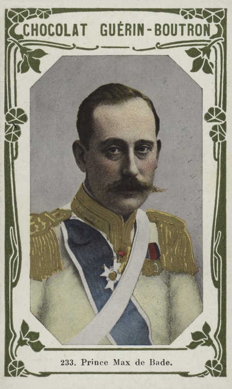 Prins Max de Bade (farget bilde) av French School