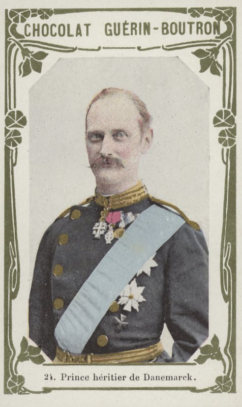 Prince heritier de Danemark (farget bilde) av French School