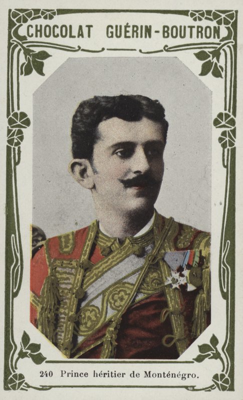Prince heritier de Montenegro (farget bilde) av French School