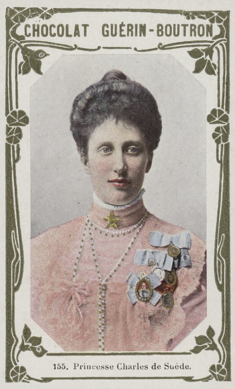 Prinsesse Charles de Suede (farget bilde) av French School