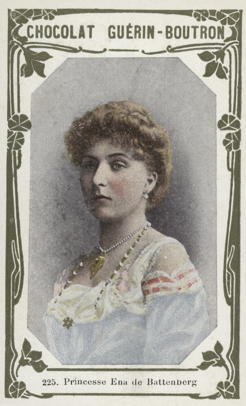 Prinsesse Ena av Battenberg (farget bilde) av French School