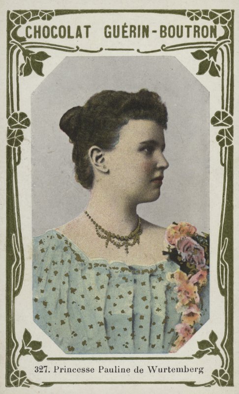 Prinsesse Pauline av Württemberg (farget bilde) av French School