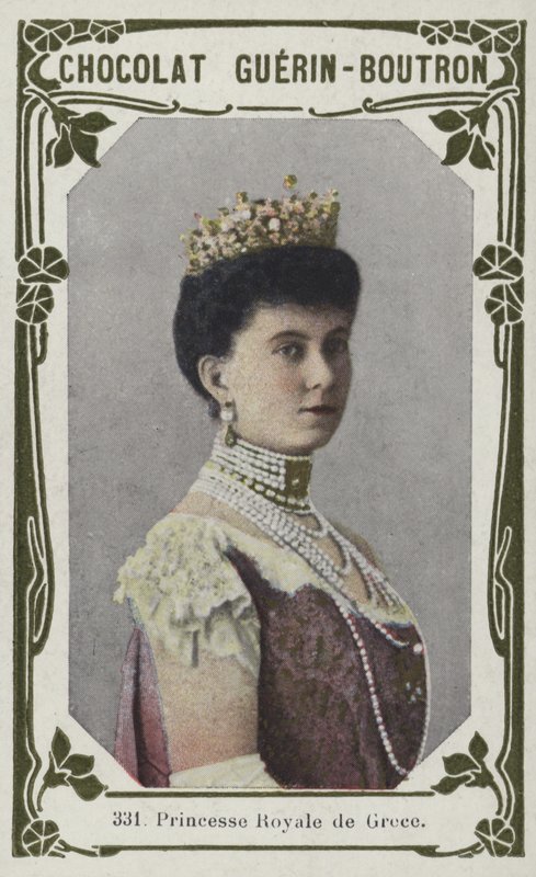 Princess Royal of Greece (farget bilde) av French School