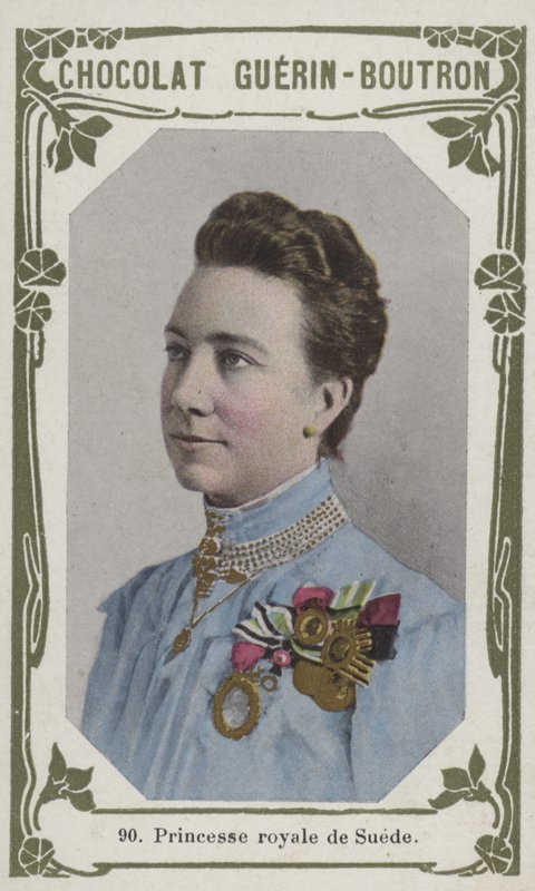 Prinsesse Royal of Sweden (farget bilde) av French School
