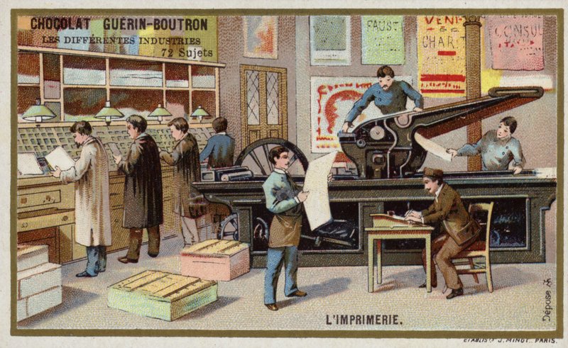 Printworks (chromolitho) av French School