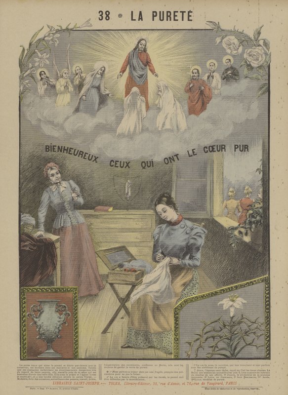 Renhet (farge litho) av French School
