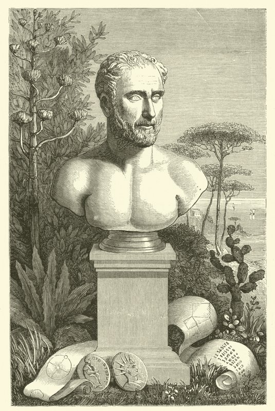 Pythagoras (gravering) av French School