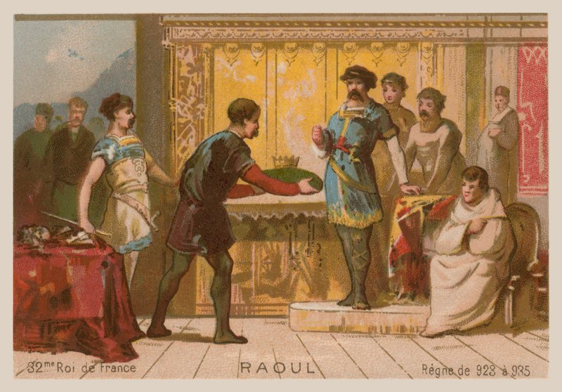 Raoul, konge av Frankrike (ca 890-936) av French School