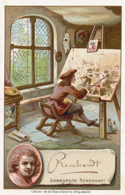 Rembrandt van Rijn, nederlandsk kunstner av French School