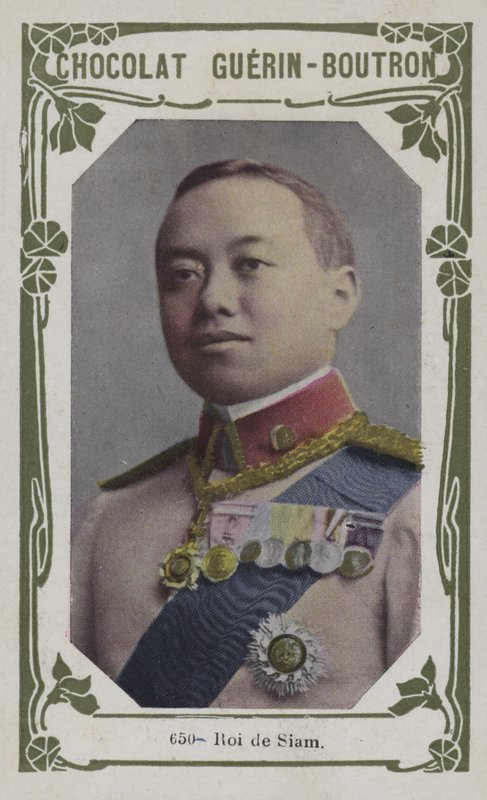 Roi de Siam (farget bilde) av French School