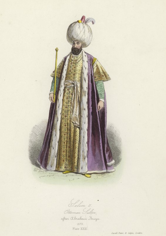 Selim II, osmansk sultan av French School