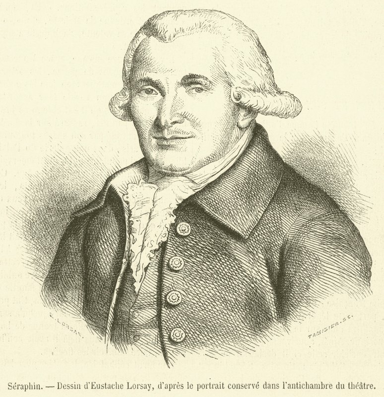 Seraphin (gravering) av French School