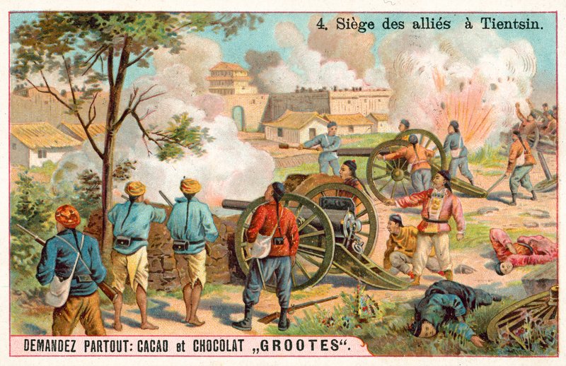 Beleiring av Tientsin, Boxer Rebellion, Kina av French School