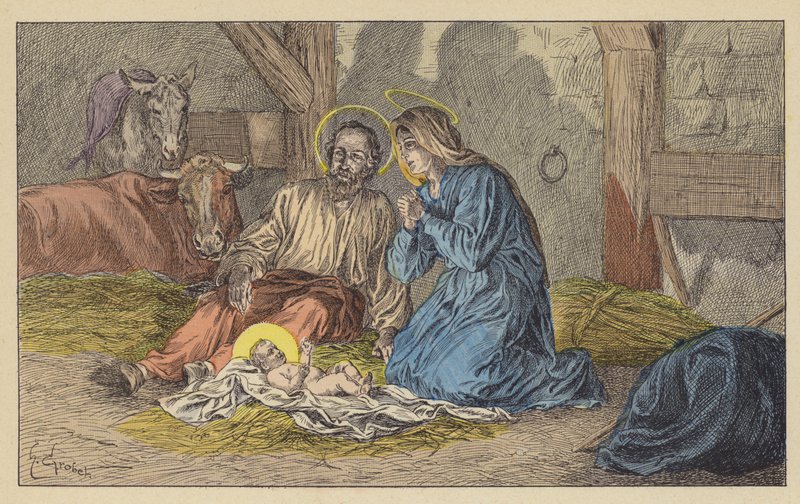 Jesu Kristi fødsel av French School
