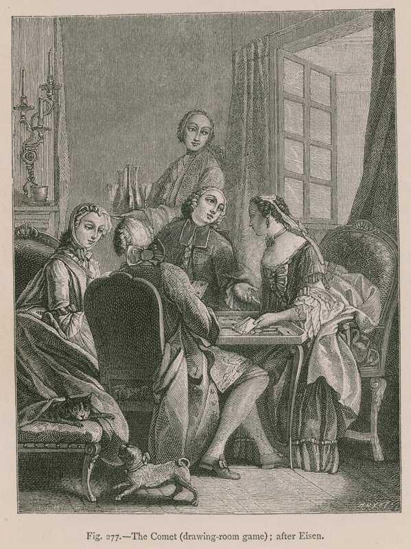 Kometen (Drawing-Room Game); etter Eisen av French School
