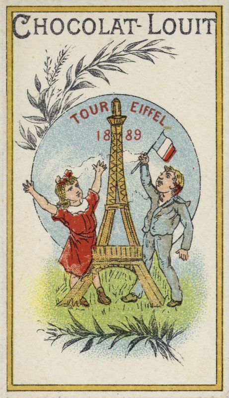 Eiffeltårnet, 1889 av French School