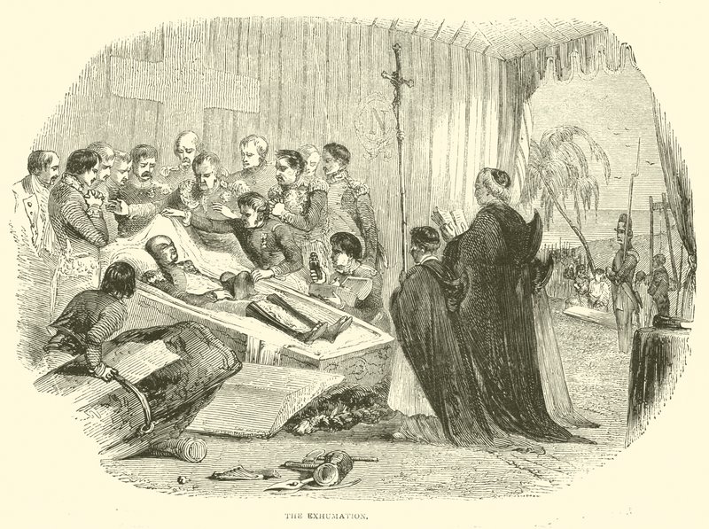 Exhumation (gravering) av French School