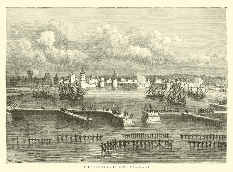 Havnen i La Rochelle av French School