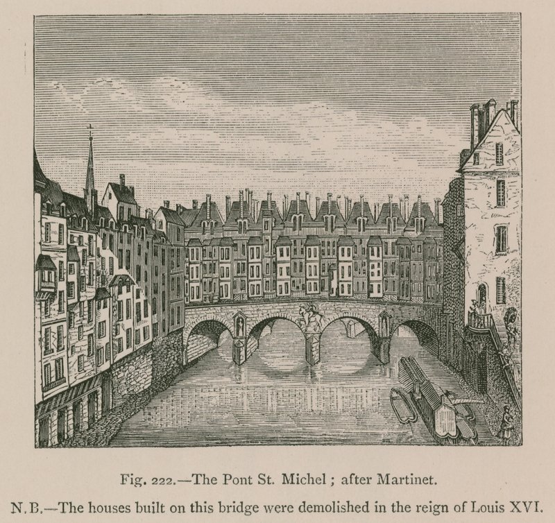 Pont St. Michel; etter Martinet av French School