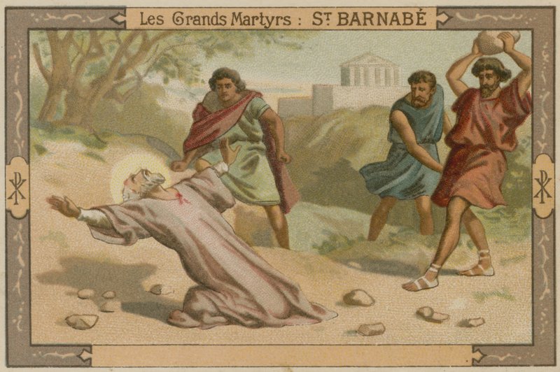 St. Barnabas død av French School