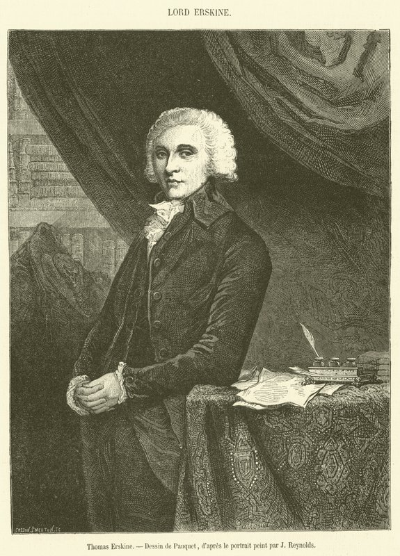 Thomas Erskine (gravering) av French School