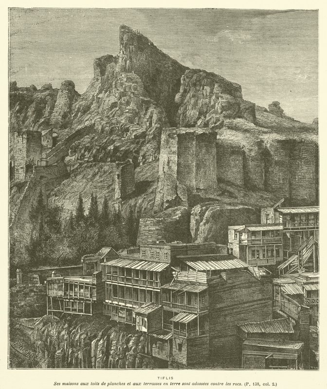 Tiflis (gravering) av French School
