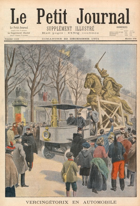 Vercingetorix i en bil av French School