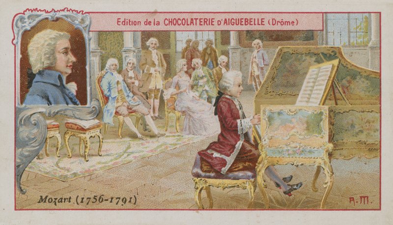Wolfgang Amadeus Mozart , østerriksk komponist av French School
