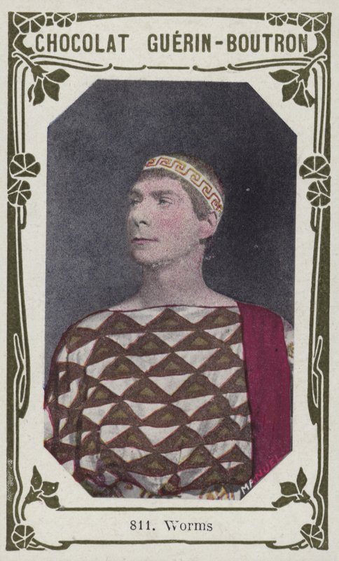 Ormer (farget bilde) av French School