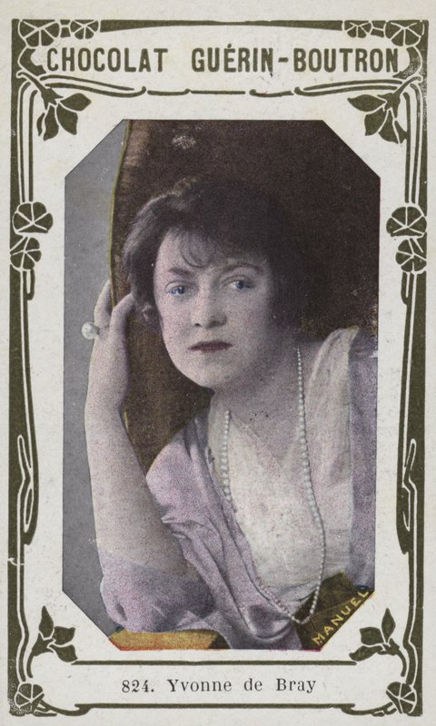 Yvonne de Bray (farget bilde) av French School