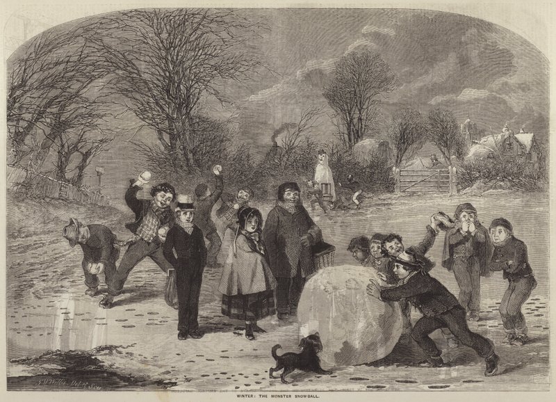 Vinter, monstersnøballen av G. W. Willis