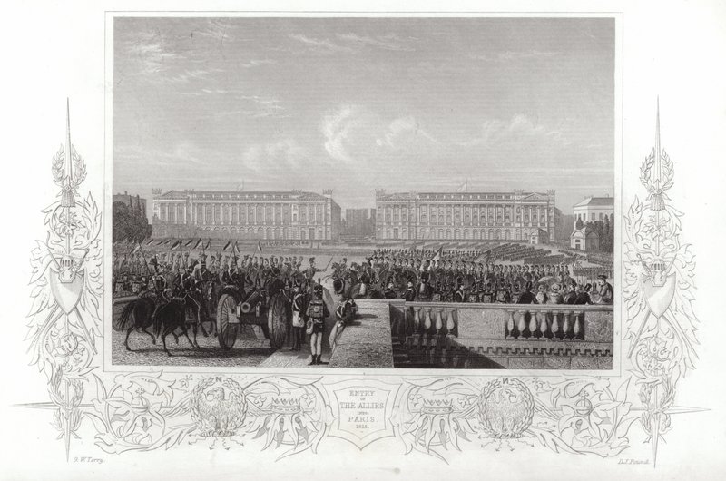 De alliertes inntreden i Paris av G.W. Terry