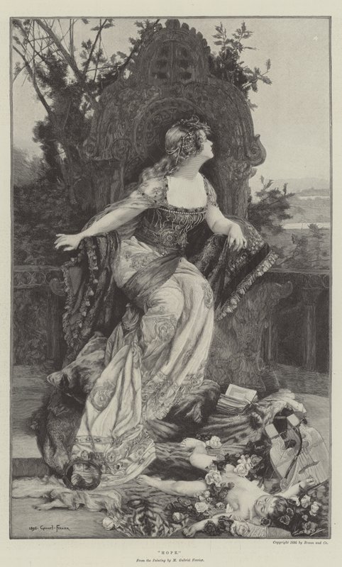 Håp av Gabriel Joseph Marie Augustin Ferrier